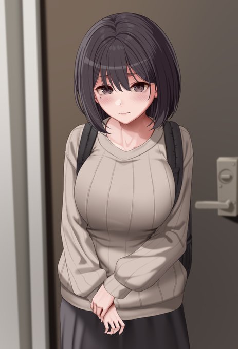 コーチの家に来てもじもじするバレー部員 