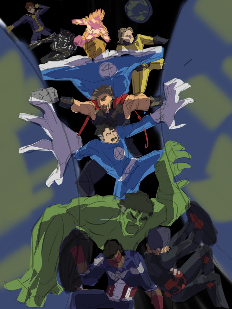 artsyax_'s tweet photo. @kickingcomics rough sketch https://t.co/XTvaKMbhFr