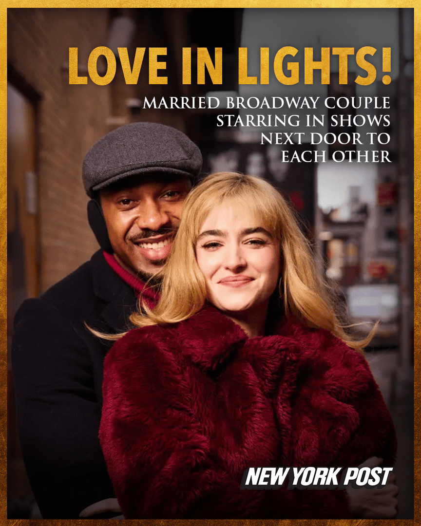 HamiltonMusical's tweet photo. They met as Alexander and Eliza on tour in 2018. This #ValentinesDay, Edred Utomi and Hannah Cruz are performing just one theater apart.

Full article: https://t.co/eAD6XDPcPt https://t.co/75wLSJtBqf
