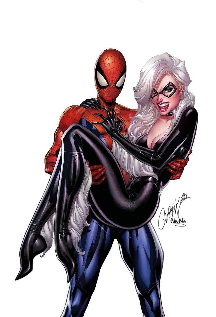Spider-Man x Black Cat tweet media