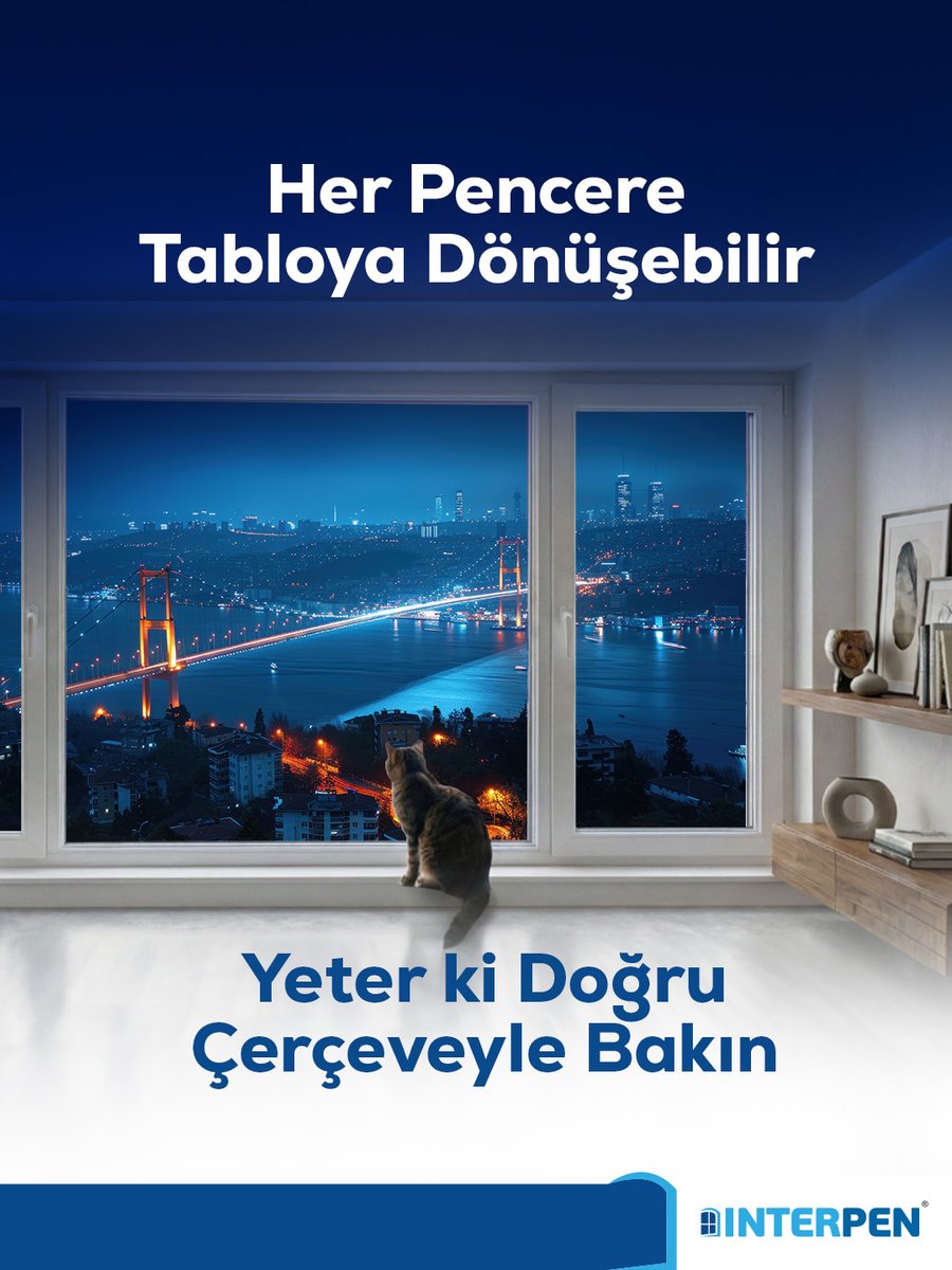 Yaşam alanlarınızın ruhu, pencerenizden içeri dolan manzarada gizlidir. Interpen olarak biz, o manzarayı evinizin en değerli tablosuna dönüştürüyoruz. 

📞 444 97 12
🌐 interpen.com.tr

.

#interpen #pvc #pencere #mimariestetik #dekorasyon