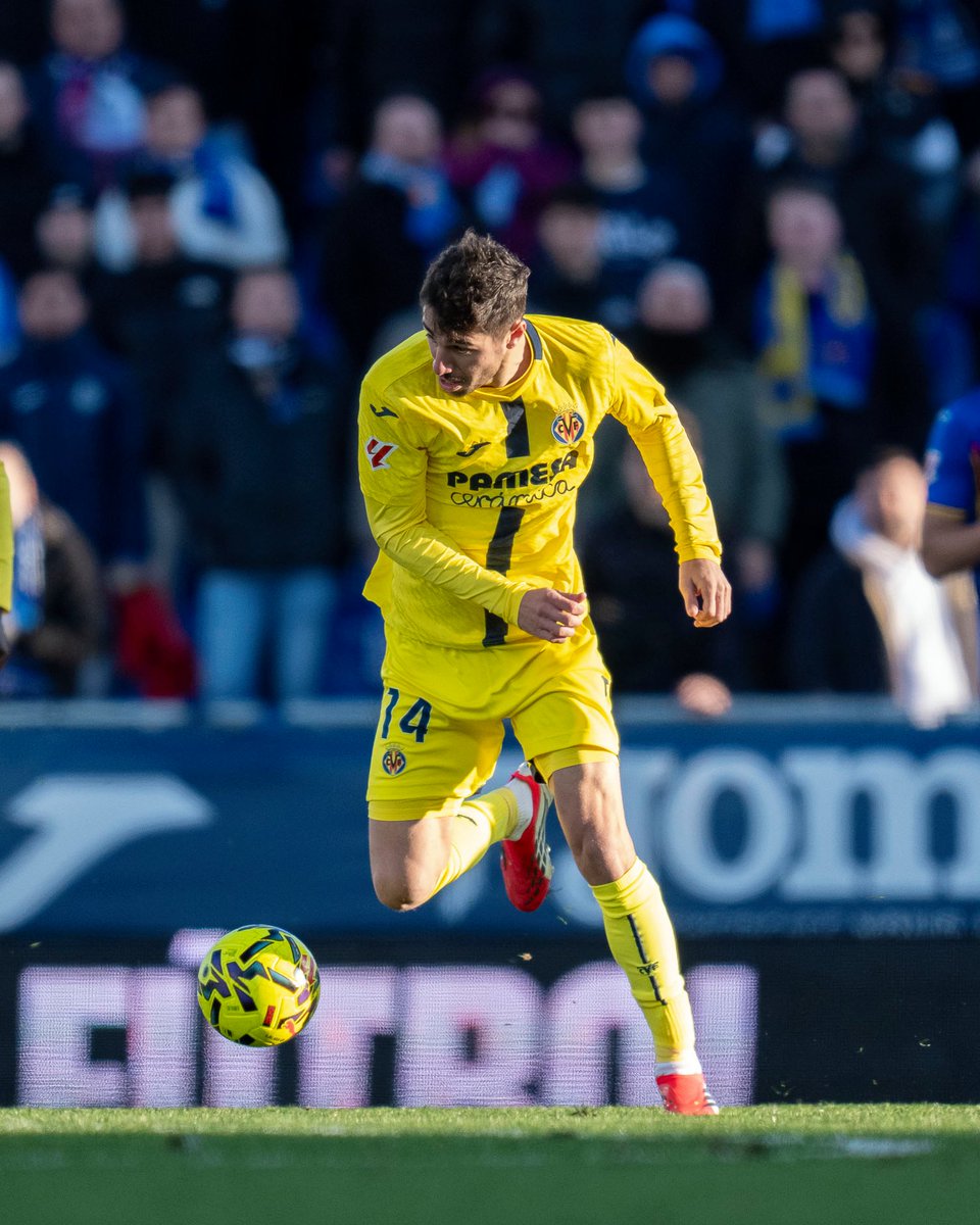 VillarrealCF's tweet image. Se añaden 7 minutos. Nos iremos hasta el 97.

#GetafeVillarreal 2-1 (90')