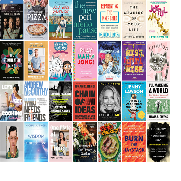 This week the Billerica Public Library has 122 new books and one new movie.  New items include Nuremberg. wowbrary.org/nu.aspx?p=6044…