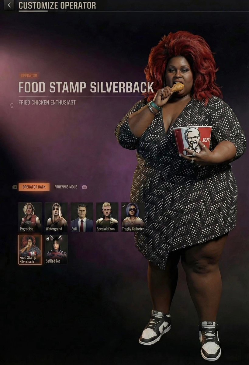 idk what’s funnier. the fact that the name fits, or she got on Retro 1s 😂