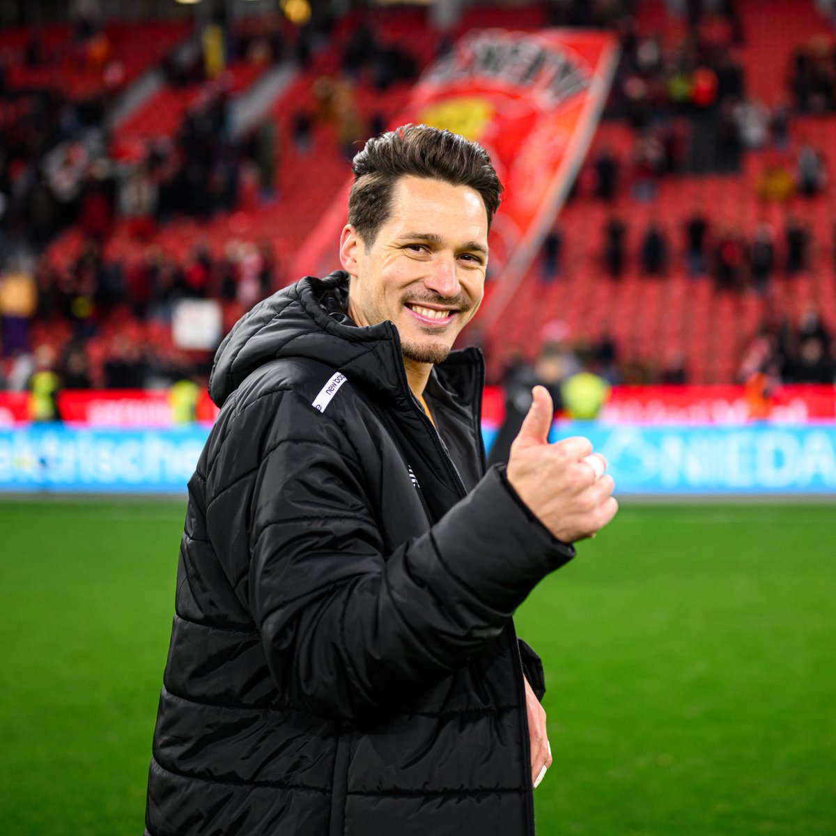 When you haven't conceded a goal at home yet. 👍