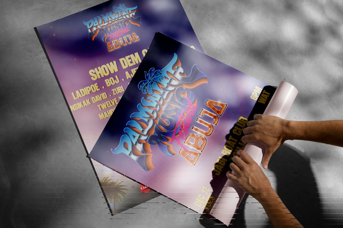 Kingmillz13's tweet image. Excited to announce my latest project on Behance — PALMWINE MUSIC FEST 🌴🎶

Huge shout to @TariusNG for the collaboration and opportunity. 

behance.net/gallery/243560…