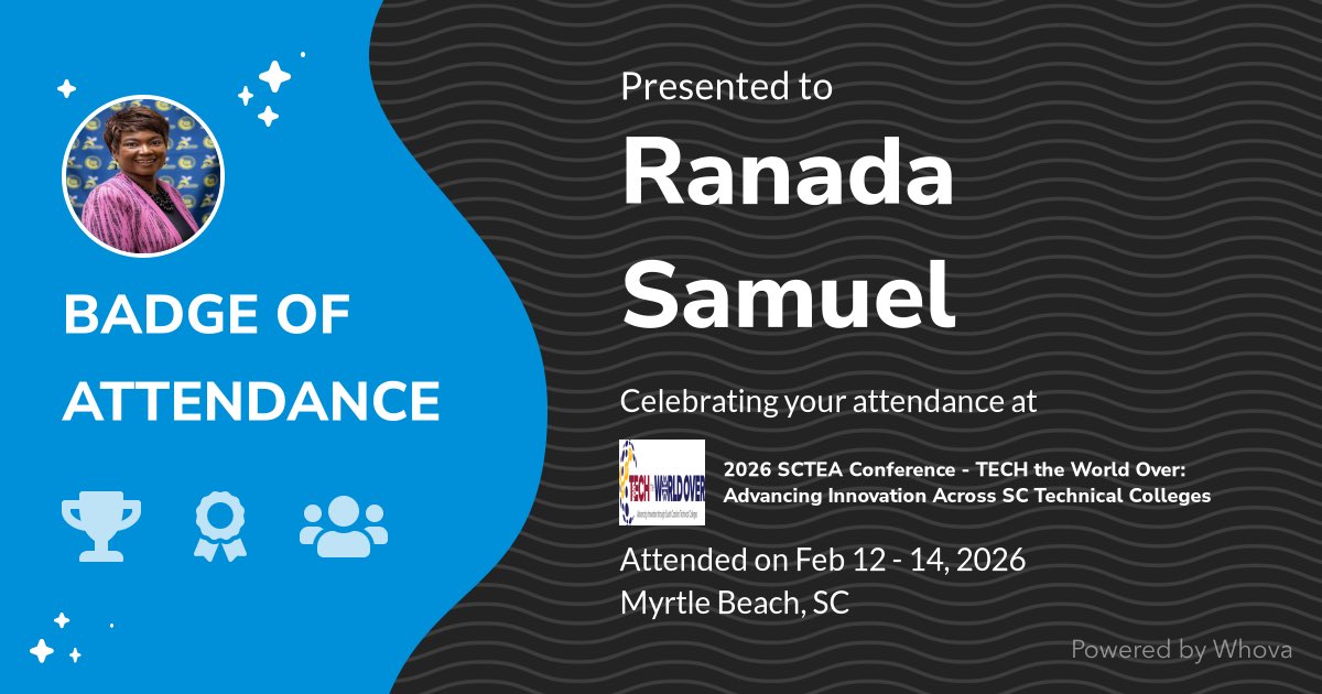 Ranada Samuel (PRC, CSSR, ACIR,CSMR) tweet media