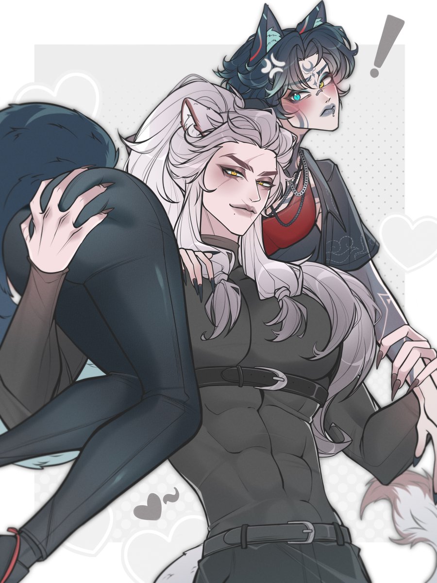 Happy valentines day! 🫶🩷

These two demanded to be the center of attention today.. We are not mad about it though, riiiight?

🎨 by @.basicpinkbb_