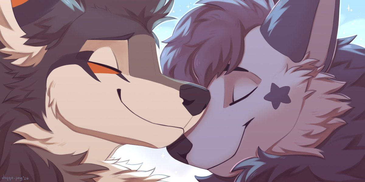 Got this for my boyfriend <a href="/Varrowo/">Varrow</a> for Valentine’s Day

I think we look beautiful here C:

🎨 <a href="/doqqo_png/">doqqo.bsky.social</a>