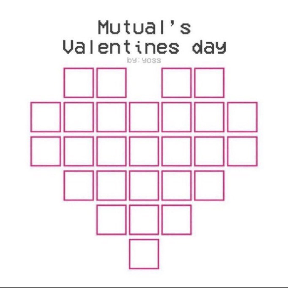 Ever Since Today's Valentine's Day I Decided To Do This One Cuz Why Not ^^

((❤️+🔁+🖼️= I Will Put You In Here))