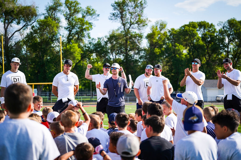 Taco and Adam Camp Sign Up Links! Tag a friend, get registered, and let’s have a great time!

Missoula - …adamsummerfootballcamps.sportngin.com/register/form/…

Billings - …adamsummerfootballcamps.sportngin.com/register/form/…

Butte - …adamsummerfootballcamps.sportngin.com/register/form/…

Great Falls - …adamsummerfootballcamps.sportngin.com/register/form/…

Helena - …adamsummerfootballcamps.sportngin.com/register/form/…

GO CATS!