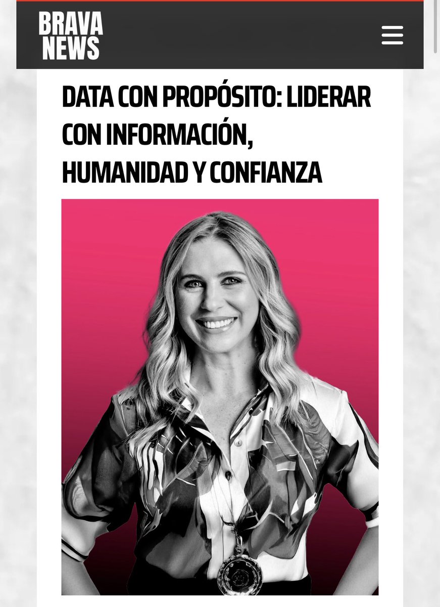 DATA CON PROPÓSITO: “Hoy se valora la autenticidad, la capacidad de escuchar, la empatía y la colaboración”. Una columna de <a href="/caroibargueng/">Carolina Ibarguen G</a> en BRAVANEWS.co