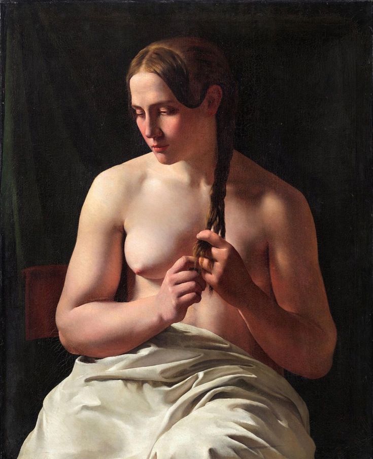 Neutralious's tweet image. Woman plaiting her hair

Ludvig August Smith