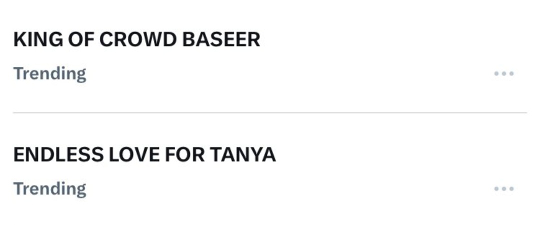 Once again....
#Banya moment in the house...
Phir se kuch logo ko Sursuri lagne wali hai...

KING OF CROWD BASEER
ENDLESS LOVE FOR TANYA

#BaseerAli #TanyaMittal