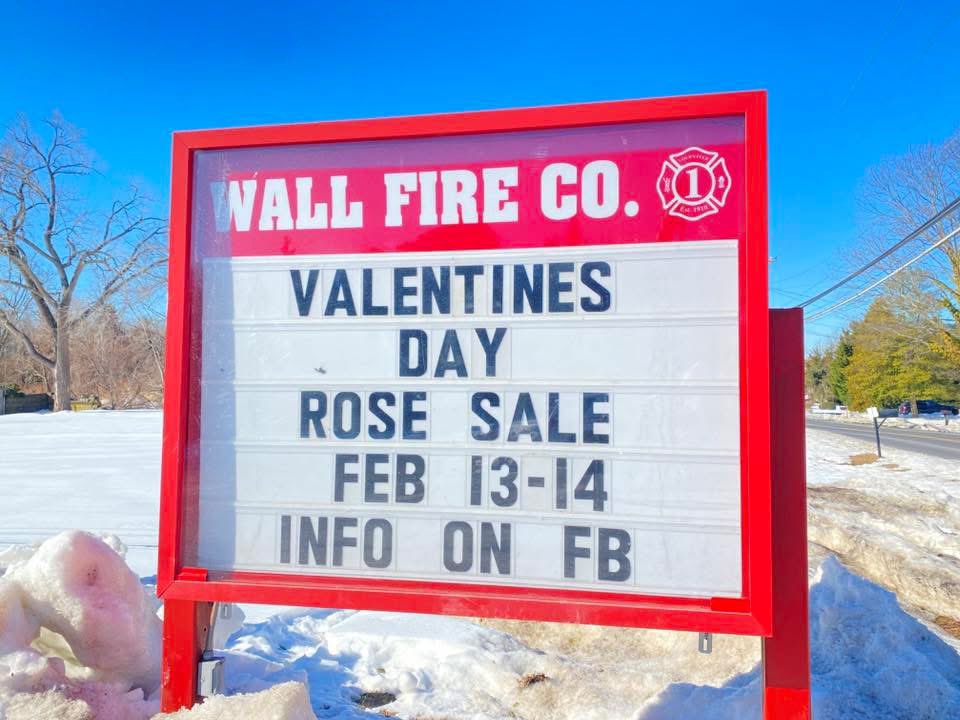 KathleenLevey's tweet photo. Enjoy supporting the dedicated volunteer firefighters of Wall Fire Company #1 at their Annual Valentineโs Day Fundraiser Rose Sale today till 7 p.m.! PayPal donations are also welcome via Facebook or @wallfirecompanyfd IG (1511 18th Ave. #WallNJ). Meet & thank #firefighters, some of whom have volunteered for more than 50 years. ๐ #westbelmar #belmarnj #nj #walltownship #monmouthcounty #jerseyshore #valentinesday ๐๐น