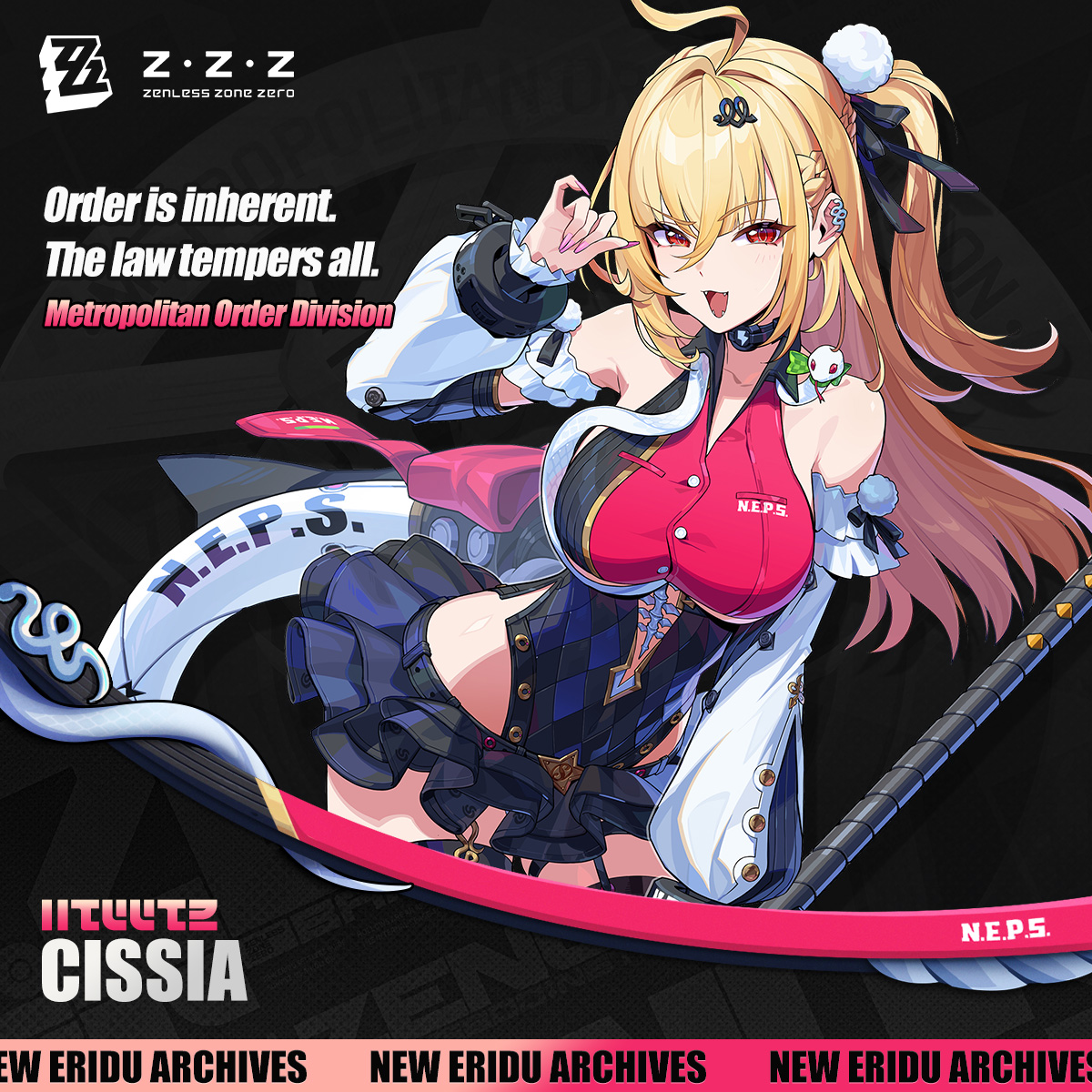 100$ top up for Nangong Yu + Cissia Giveaway.
Get your Zenles Zone Zero character.

Rules:
Follow 
Like 💖
Repost 🔃
Be 18+

Deadline 23 March ~.
A winner will get drawn when 1.000  🔃 is reached.

#NangongYu #Cissia #ZZZ