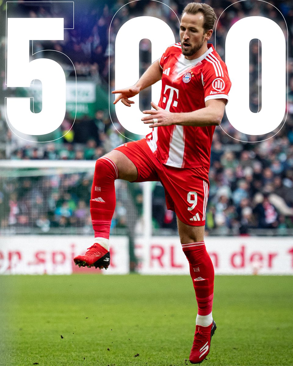 El Bayer de Múnich ganó 0-3 al Werder Bremen con doblete de Harry Kane, que llegó a sus 500 goles oficiales. Con esta victoria, los bávaros siguen de líder en la Bundesliga con 57 puntos, seis más que el Borussia Dortmund, que el viernes goleó 4-0 al Mainz.