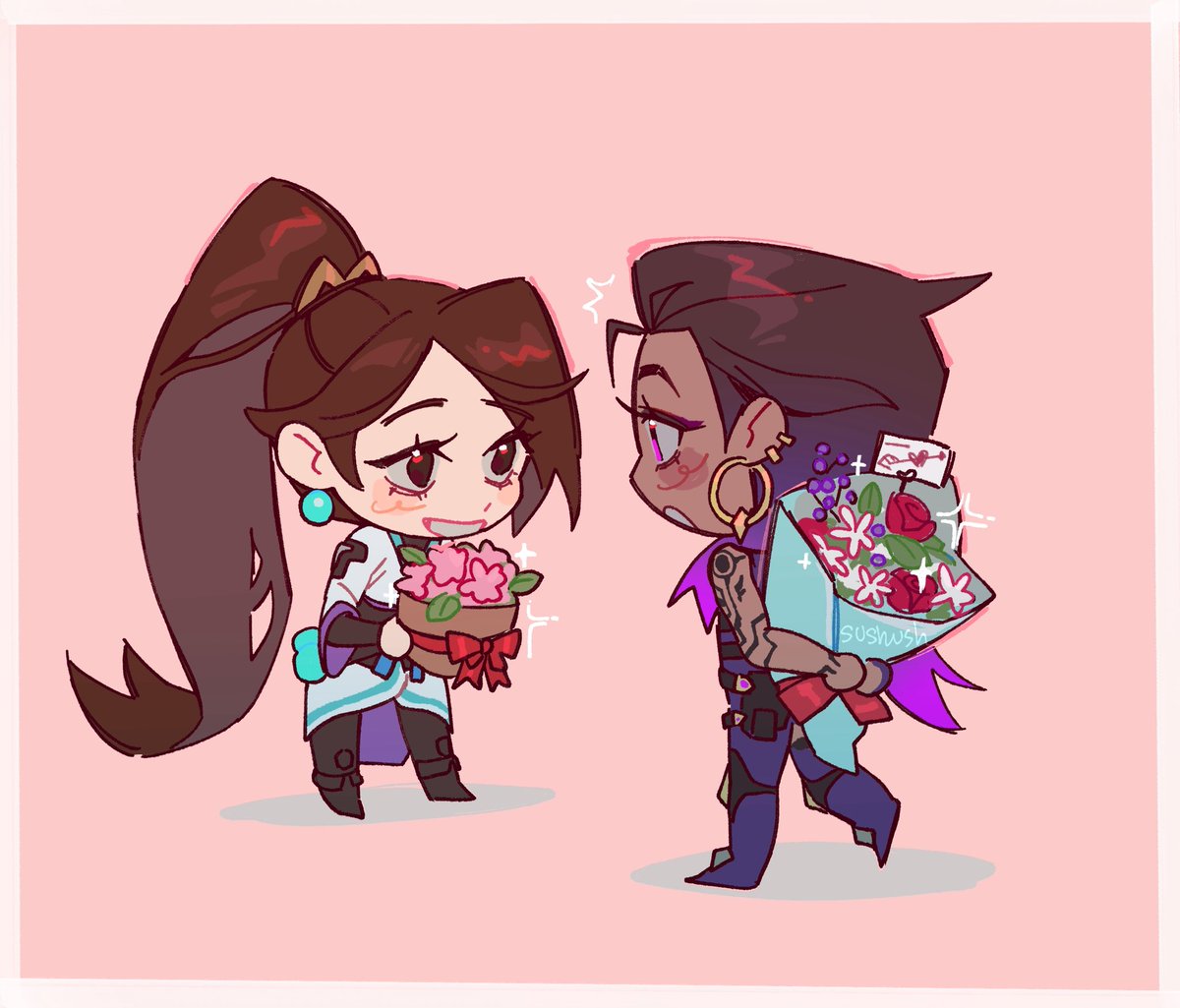 Happy valentines 💘🩵💜#Reyge