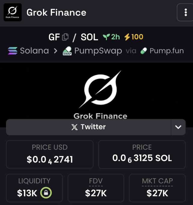 What is Grok Finance?

X is a new platform where you can trade stocks and cryptocurrencies.

It's bigger than Grocipedia.

Understand what you're buying.