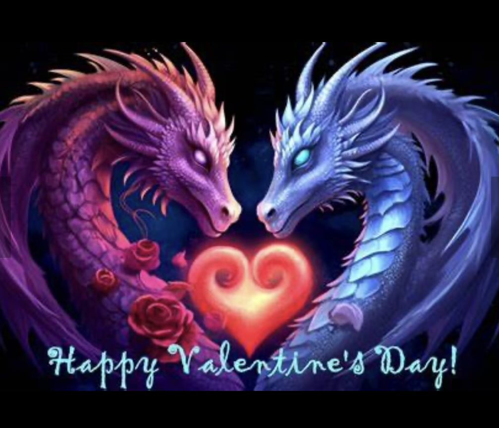 ❤️🐉🩵 #ValentinesDay2026