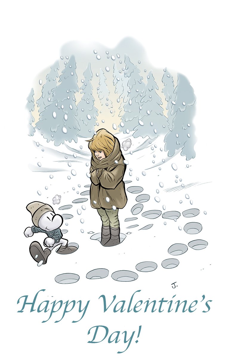 kathleenglosan's tweet photo. Happy Valentines Day!

#comics #books #graphicnovels #bonecomics #jeffsmith #cartoonbooks #TUKI #RASL #THORN

@jeffsmithsbone
@cartoonbooksinc https://t.co/ONNTA2JpLX