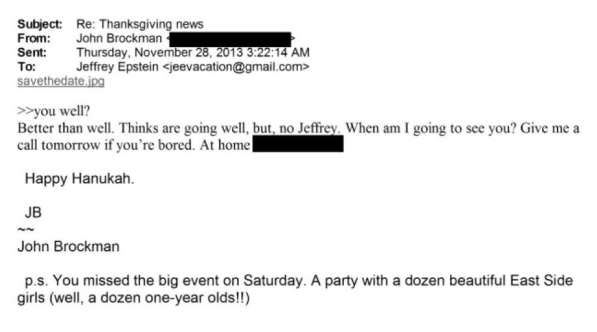 🚨SHOCKING EMAIL – If you’ve ever wondered why they’re sedating us with goy slop, Netflix, fluoride in the drinking water, social media, and porn, read this email from the Epstein Files and you’ll understand.

A normal society would have long since taken to the barricades by now.