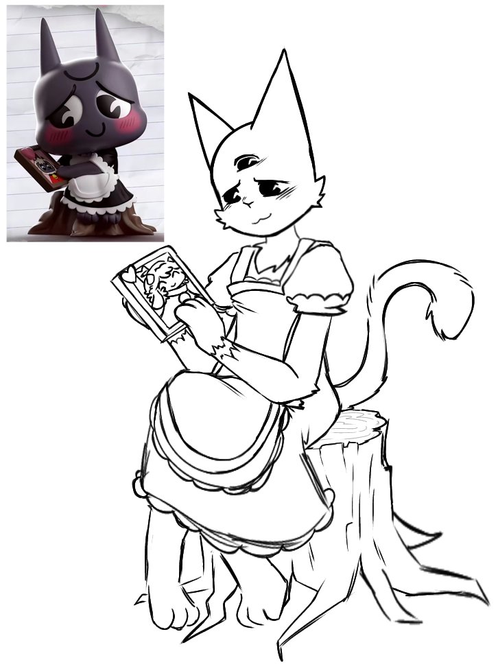 DumpsterFood3's tweet photo. I'm normal about this, anyways straw page in my bio pls commission me so i can like 50 narinder figures #cotl #narinder #narilamb https://t.co/60qA5UmQWW