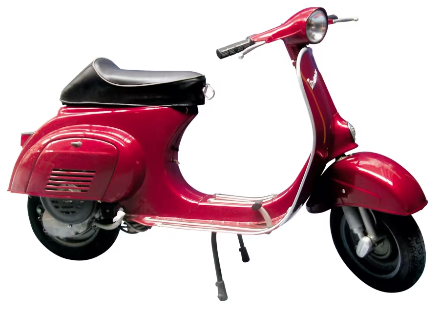 UltimativCars's tweet photo. (Background knowledge)

W/ +19M units, the #Piaggio #Vespa [Italian for "wasp"] (s. 1949) is the most popular scooter on the world.

Since Vietnam introduced the Vespa in the 1950s, #sidecar|s emerged from there e/wh, as in this region, any motorbike is used as a family's car ... https://t.co/jPuQsusMfw