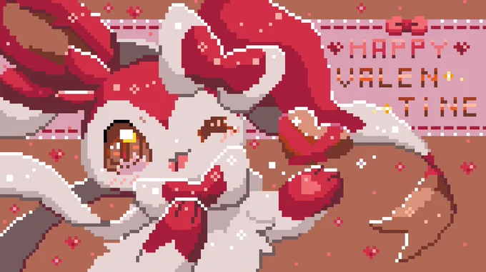 #ポケモンイラスト #バレンタインデー