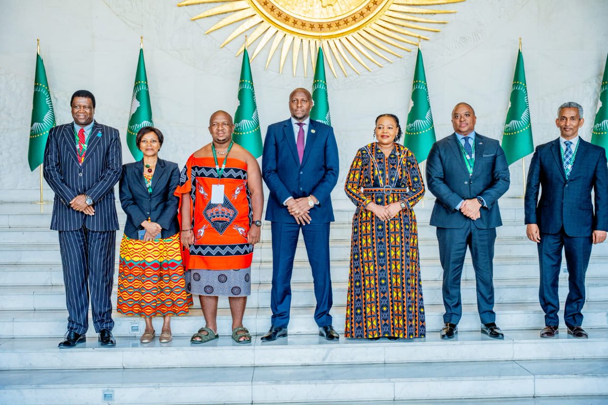 Good evening, Eswatini. We have just concluded a very productive day, which began with the opening ceremony of the 39th Ordinary Session of the AU Summit of Heads of State and Government, which we are attending on behalf of His Majesty the King and the Nation. 
#AUSummit2026