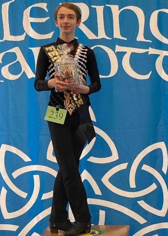 Meet Elias Saltzman.

He is an Irish dancer. He's also a cheat and a fraud.

He calls himself "Alyssa" and has been stealing medals from girls in Irish dancing since 2023.

Why is this entitled brat let away with this?