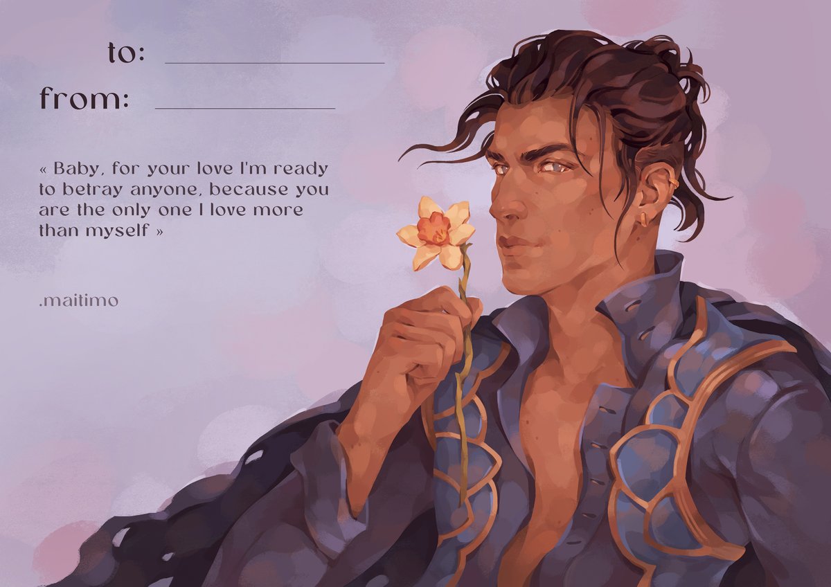 point_maitimo's tweet photo. Happy Valentine's Day! ❤️

#LucanisDellamorte #EmmrichVolkarin #ViagodeRiva #IllarioDellamorte #DragonAge #DragonAgeTheVeilguard https://t.co/H2sP9s8g1T