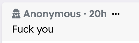 WHAT ARE YOU SAYING FUCK ME FOR