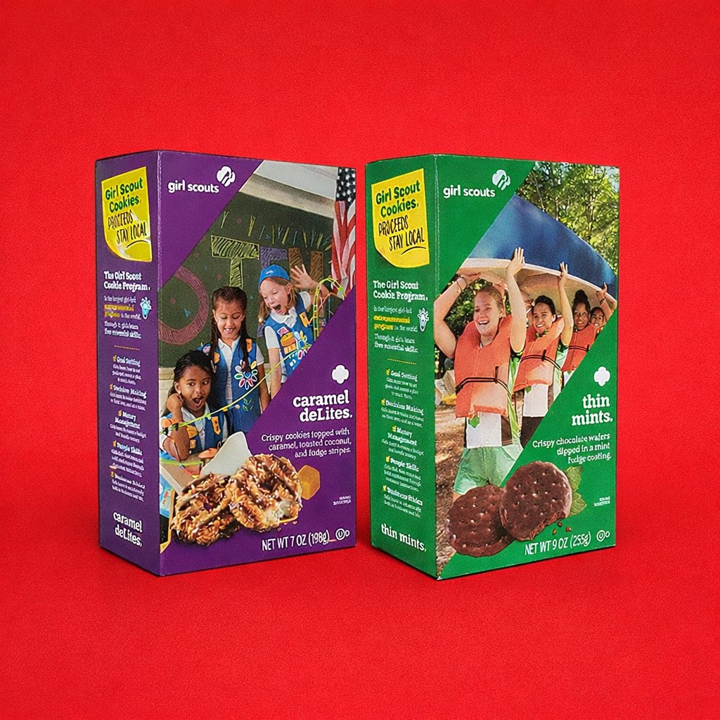 remarks's tweet image. JUST IN: 🇺🇸 6-year-old Pennsylvania Girl Scout breaks record, sells 87,000 boxes of cookies.