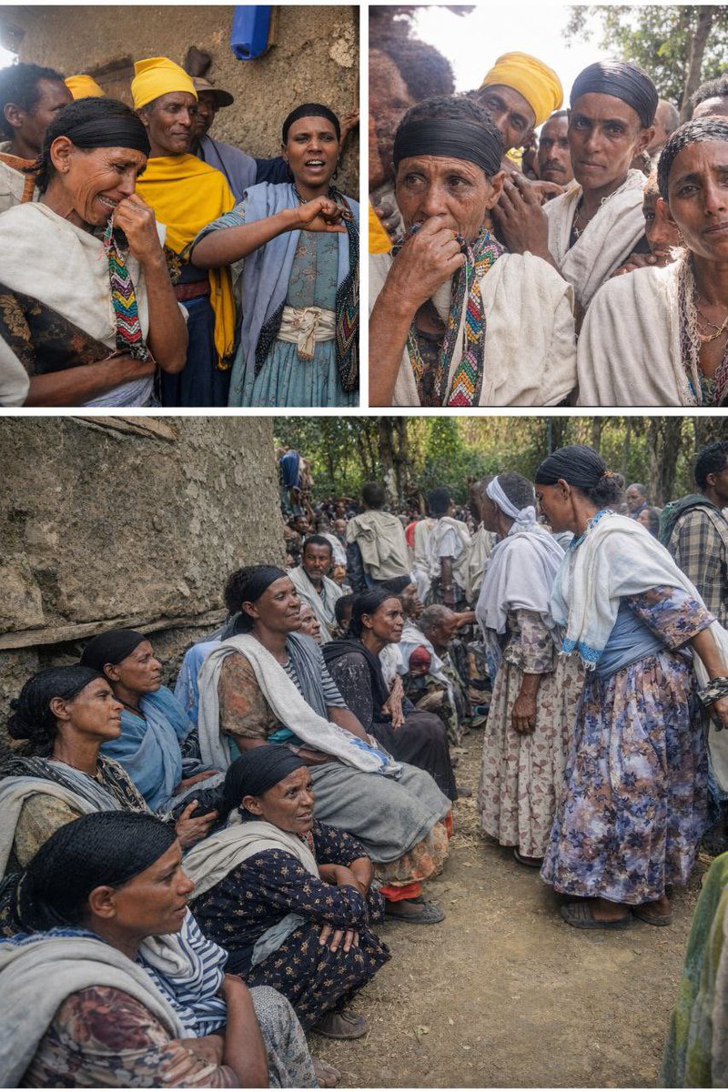 Heartbreaking: Amhara mothers cradling dying children shot by Abiy Ahmed’s forces. Bloodshed continues in Amhara while AU leaders meet next door in Addis. Abiy smiles for photos African silence enables the slaughter. #AmharaGenocide #StopWarOnAmhara <a href="/_AfricanUnion/">African Union</a> <a href="/DCP_Haddadi/">H.E Amb. Selma Malika Haddadi</a>