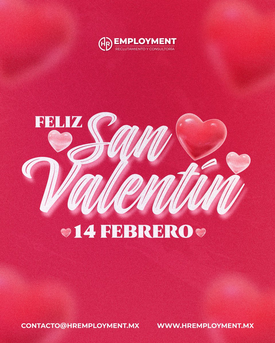 HREmploymentmx's tweet photo. 💖 Hoy celebramos el amor en todas sus formas: amistad, compañerismo y trabajo en equipo.

Gracias por confiar, crecer y construir juntos cada oportunidad. 🤝✨  

¡Feliz San Valentín! ❤️  
Sigamos conectando talento y personas. 🚀  

#SanValentín #14DeFebrero #Equipo #Talento https://t.co/mrJIyLivs9