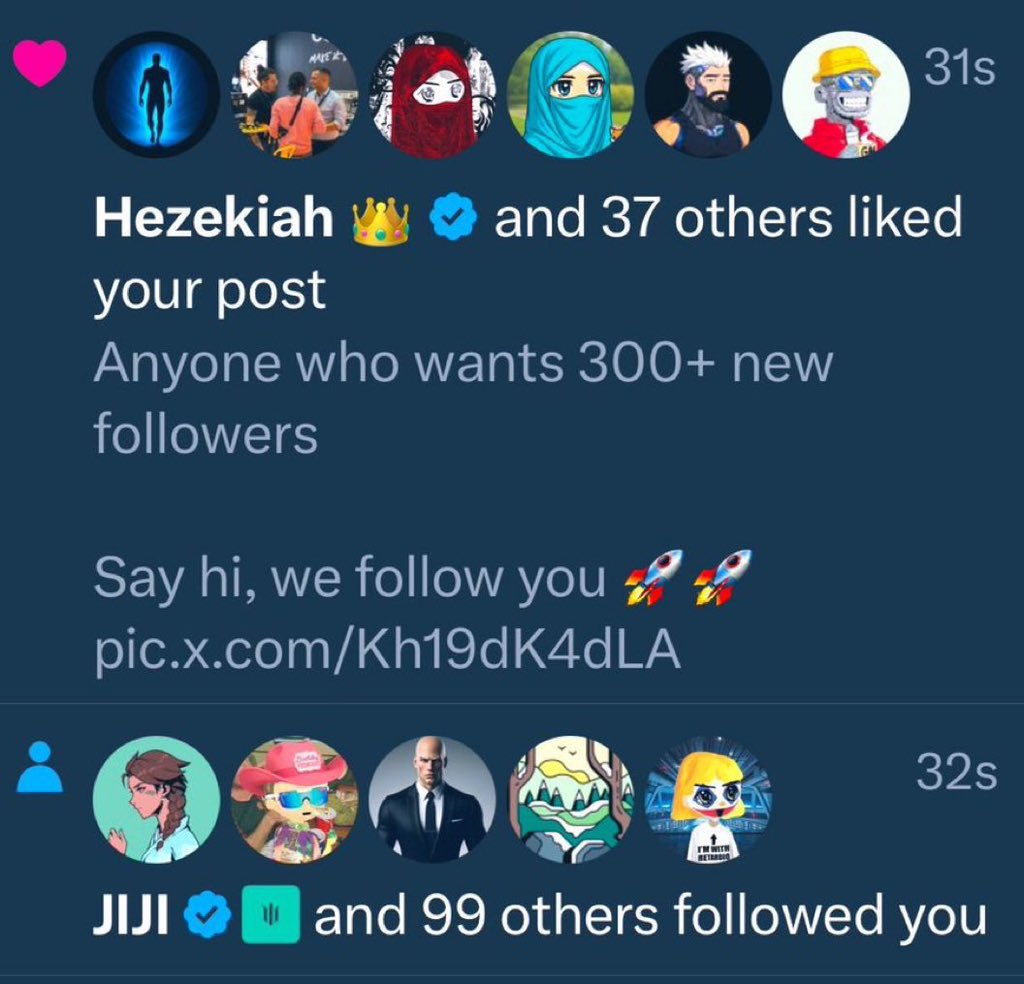 अगर आपको भी ऐसा नोटिफ़िकेशन चाहिए तो सभी अपनी id mention करो