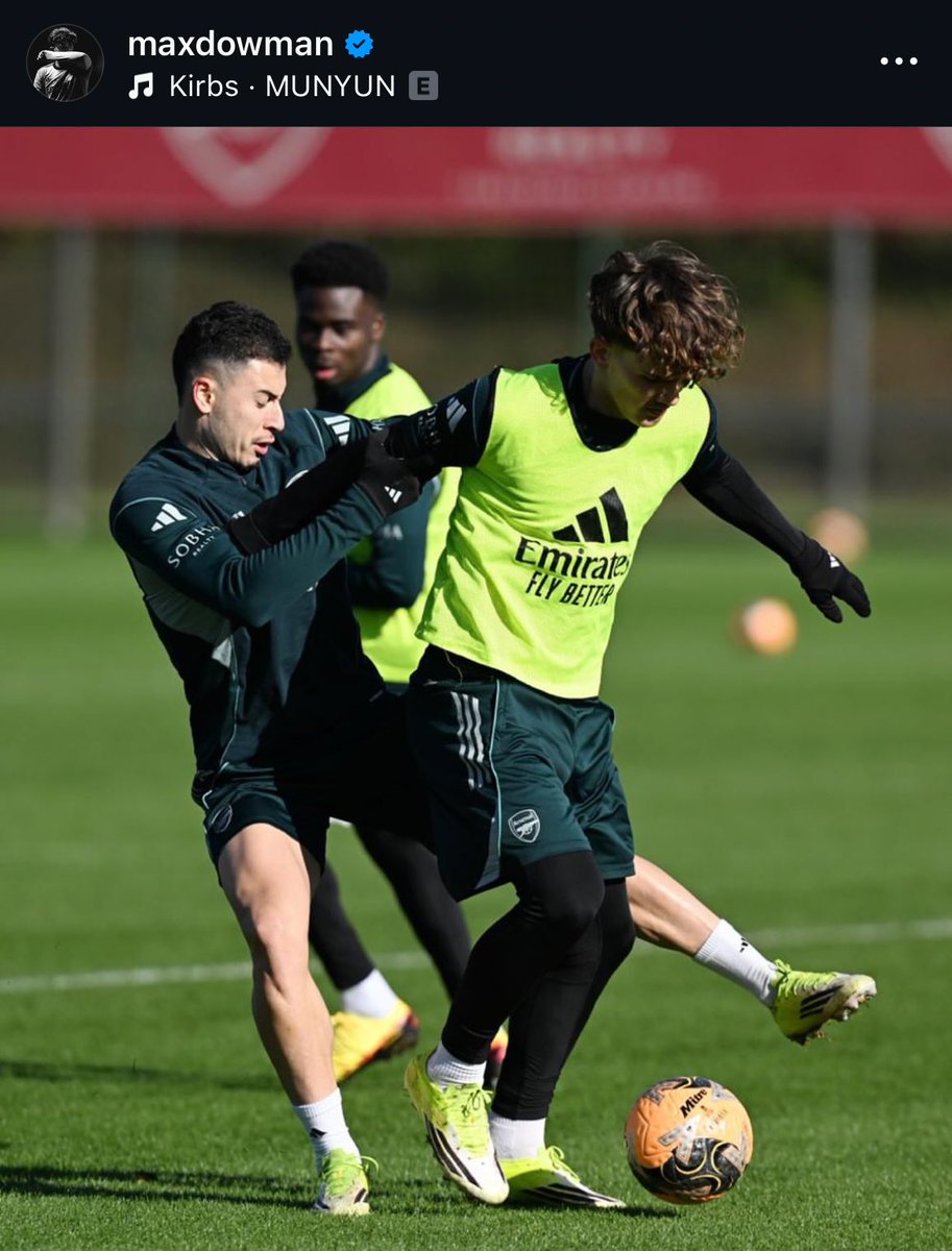 📲 Max Dowman on Instagram. 

🗣️ ‘we back!’