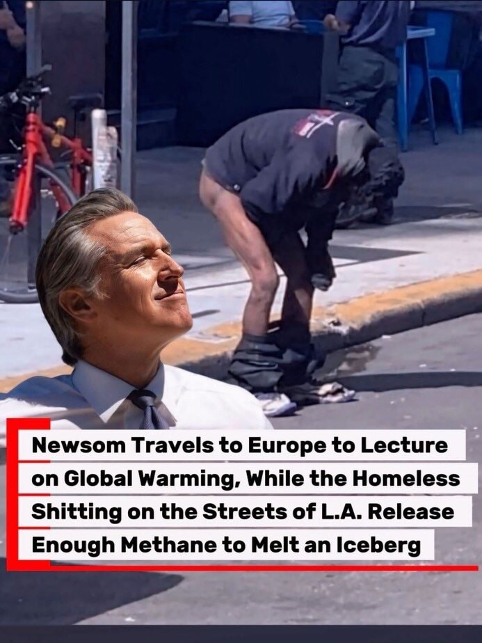 Meanwhile in California…🤡😆