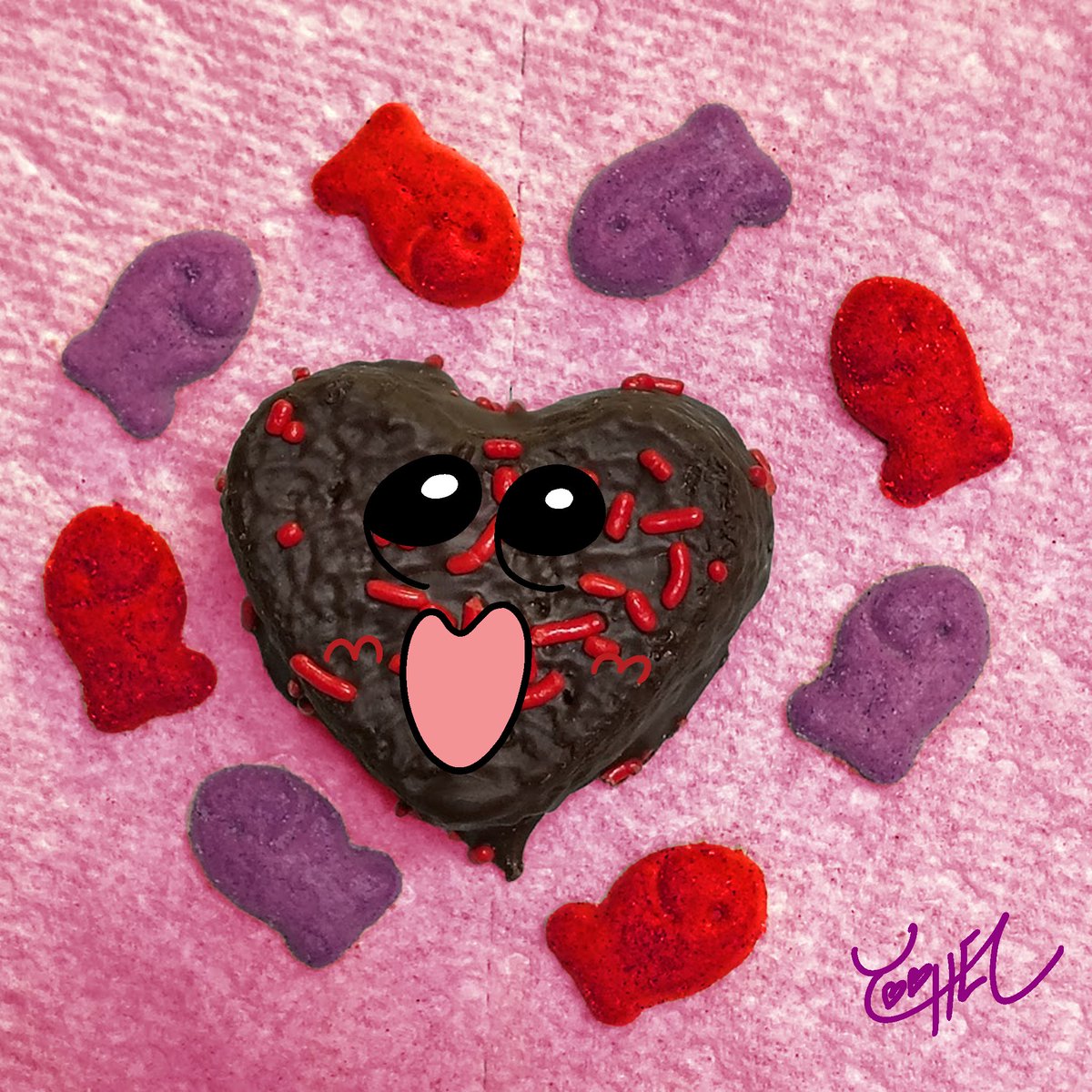 ChezBoy2000's tweet image. ❤️💜❤️💜❤️💜❤️💜
#ChezToons #Valentine #ValentinesDay #HappyValentinesDay #HunterFenton