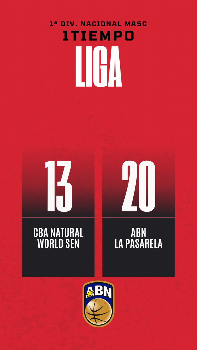 13-20 arriba en el partido de nuestros chicos en Arnedo. Empezamos el partido mandando en el marcador 

#VamosABN