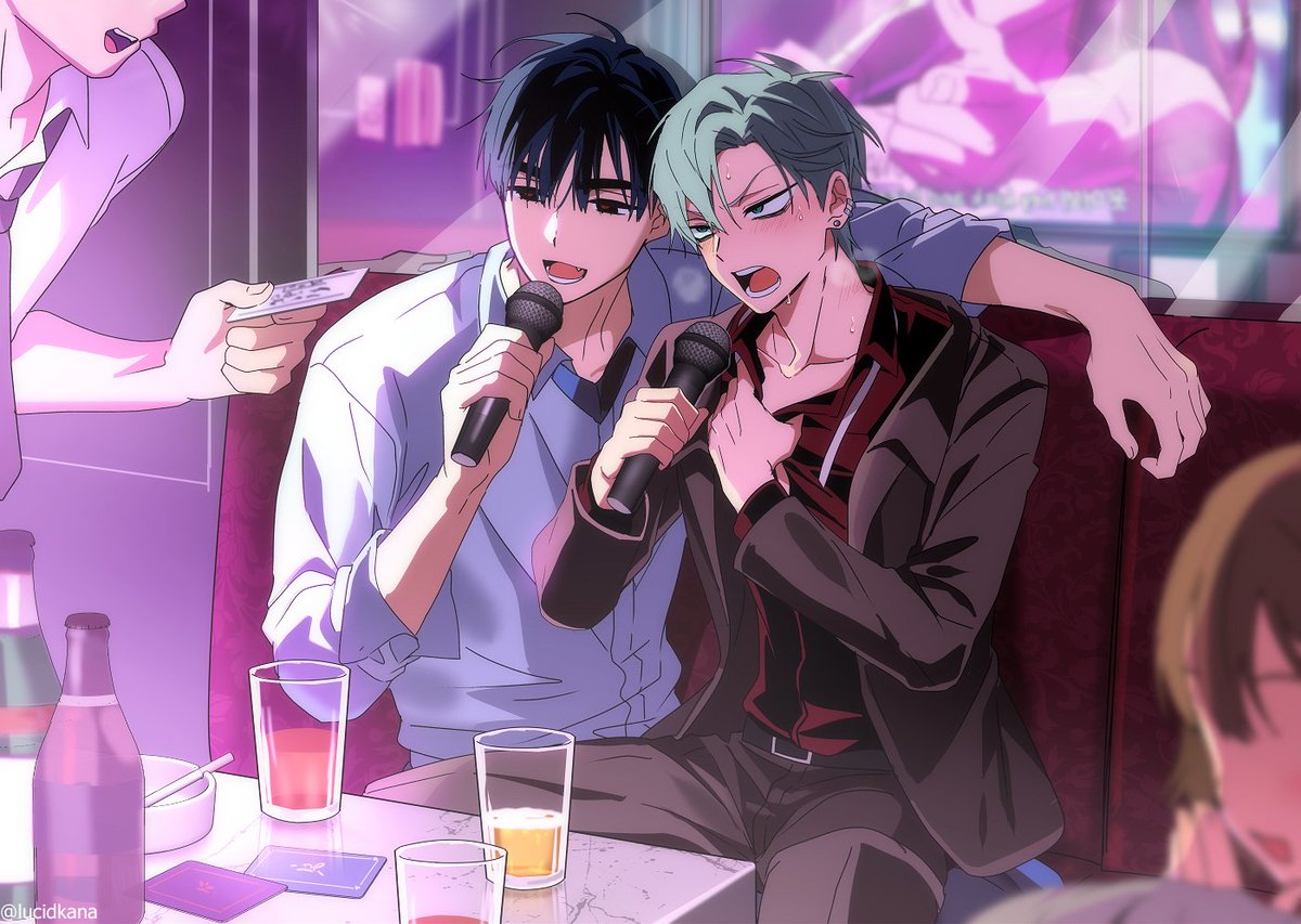 some business outing? (just wanted to draw them in those outfits 😆) #ivantill