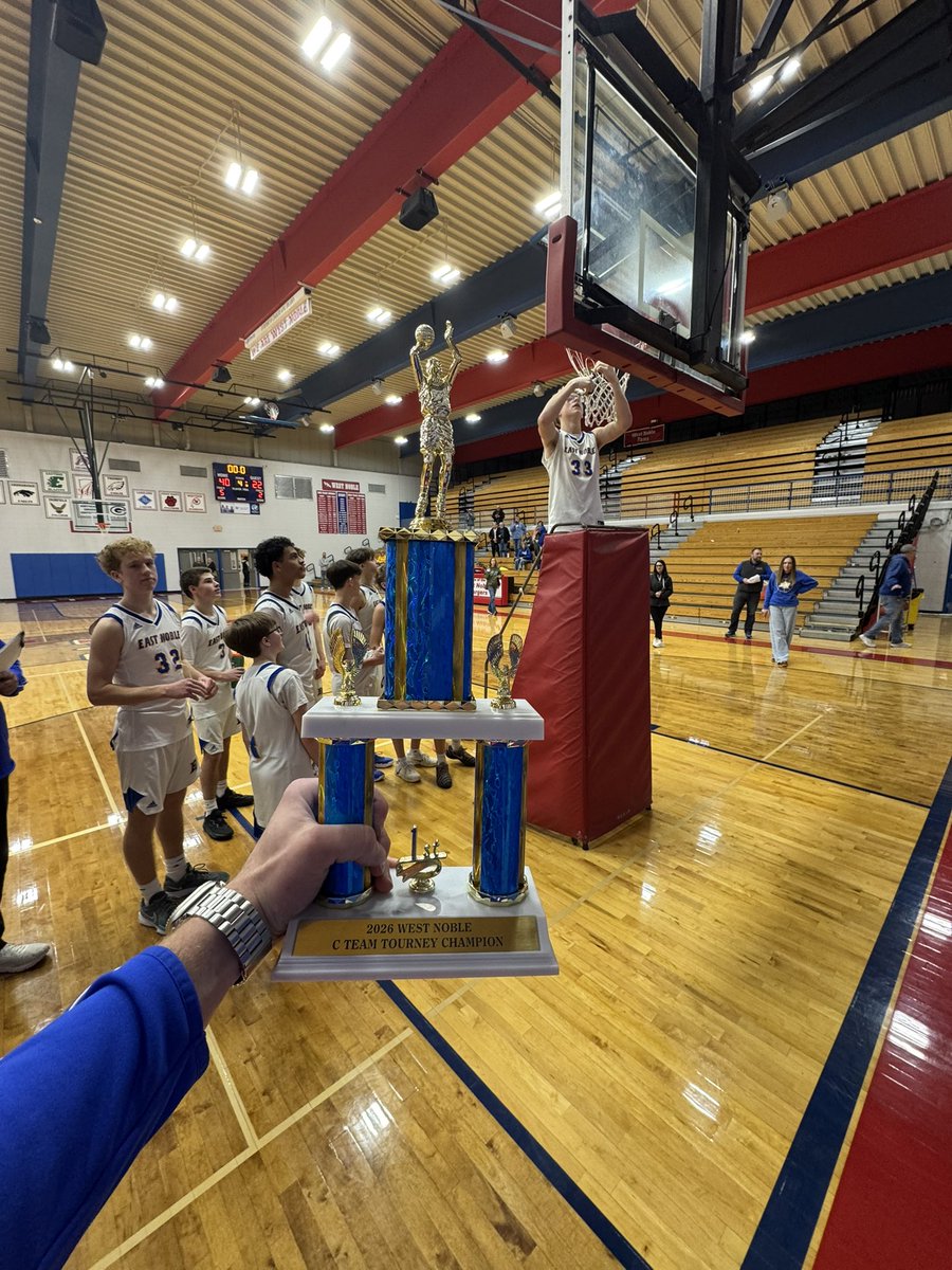 C-Team West Noble Tournament Champions!!! Great job dudes!!!