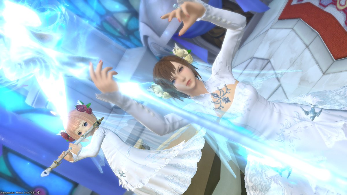 🎉しゃろぴんとエタバン１周年🎉
＃FF14　＃エタバン

ちょっとだけ過ぎちゃったけど、２/１４に挙げることができてよかった。

毎日刺激的で優しくなれるそんな日々。
これからもずぅ～っと、よろしくね💖