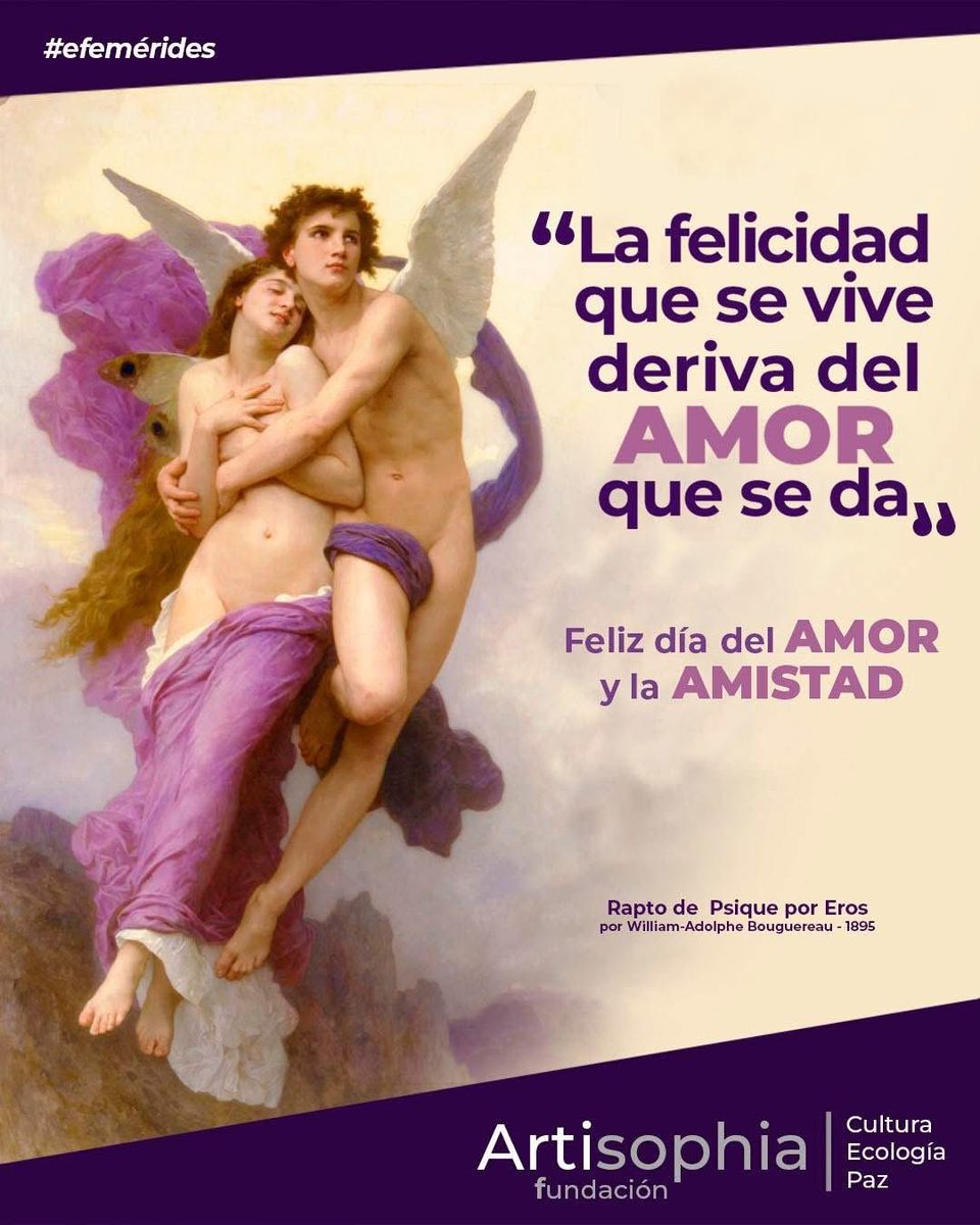 💜 Feliz Día del Amor y la Amistad 💜
Amor en todas sus formas. Al contemplarlo, te vuelves Amor.
Nacimos para amar y ser amados. Hoy, ¡conviértete en Amor!

#SanValentin #Amor #Amistad #Espiritualidad #FraseDelDia #artisophia

facebook.com/share/p/1AB1Xc…
