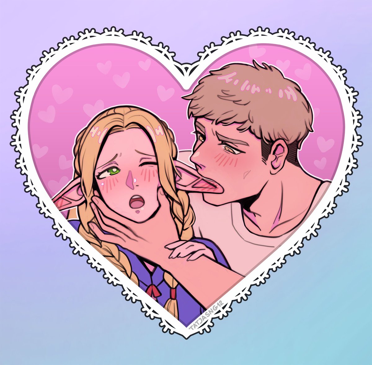 💜 Marcille and Laios 💜