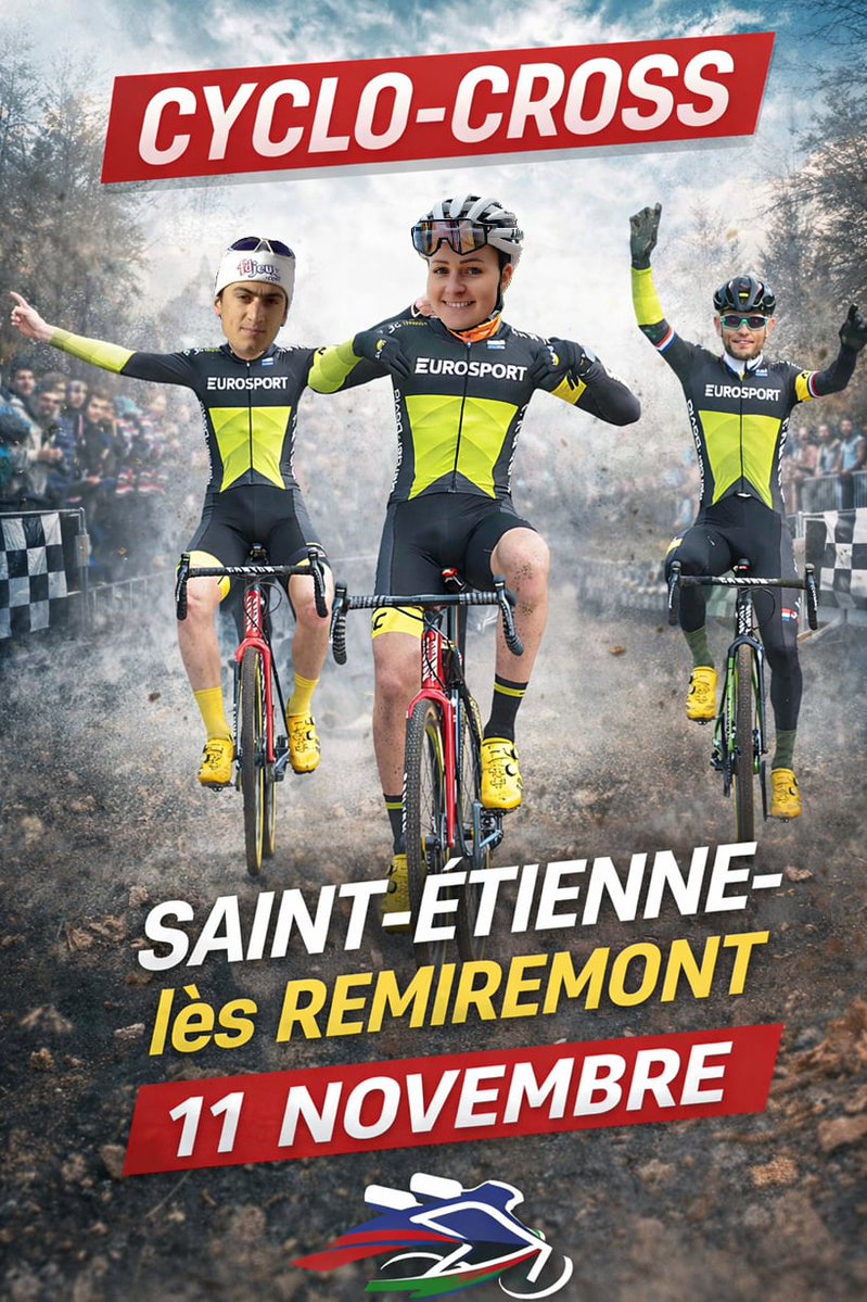 J-270🤩Vous pouvez commencer la prépa !
<a href="/NFCycling/">Nicolas Fritsch</a> <a href="/chainelsteve/">Steve Chainel</a> <a href="/typhainelc/">Typhaine LAURANCE</a>
#RoadToRemiremont