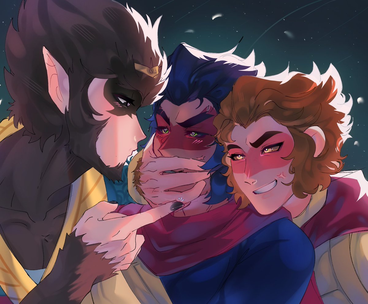 Happy Valentine's💕 Interdimensional Shadowpeach for y'all #lmksunwukong #LMKMacaque #monkeykingreborn
