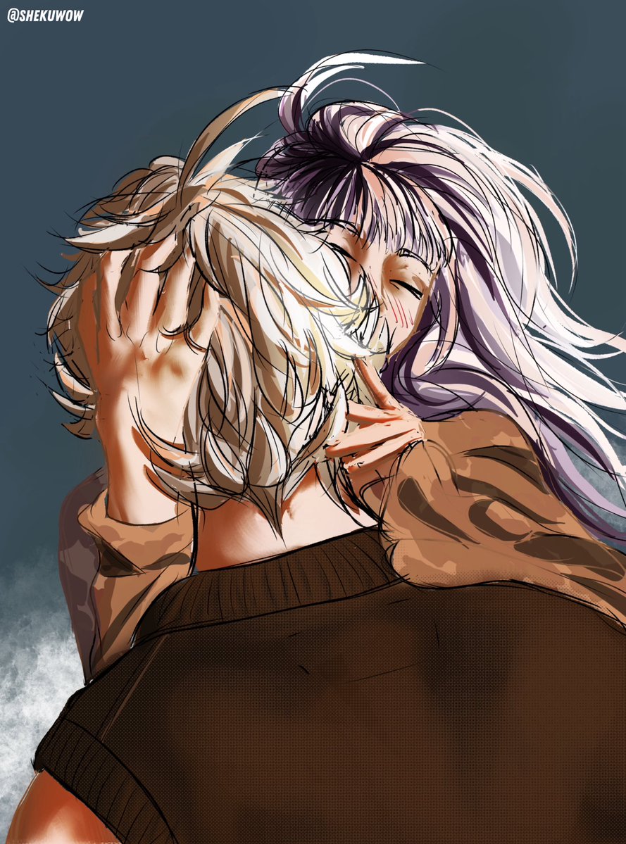 shekuwow's tweet image. Happy Valentine’s Day ♥️

#blackclover #astelle