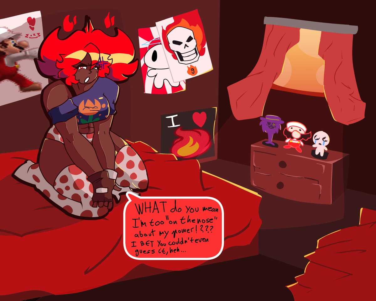 penny's room, can you guess what her power is?
#art #oc